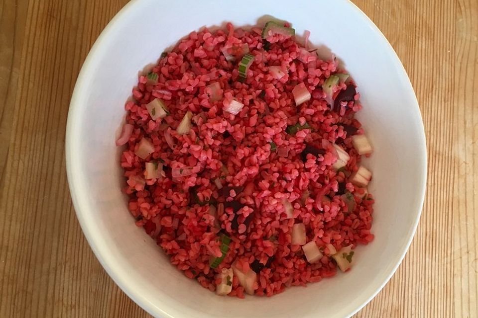 Bulgur - Gemüse - Salat