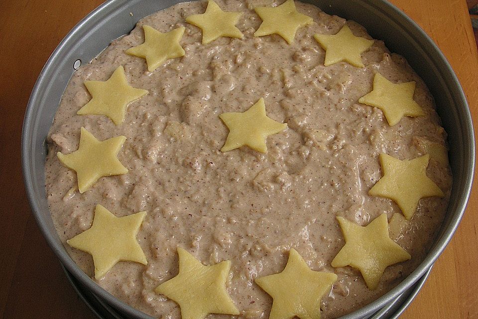 Apfel - Nuss - Kuchen