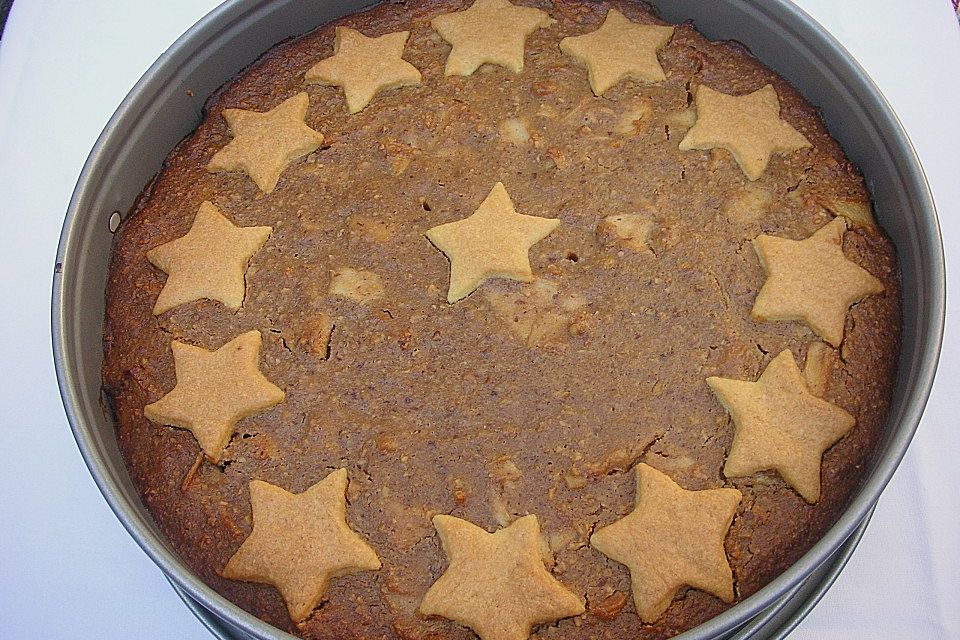 Apfel - Nuss - Kuchen