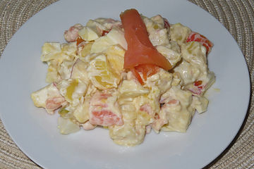 Schneller Lachs Salat Von Babse Chefkoch 