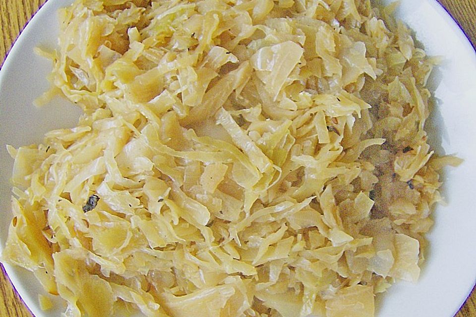 Bayrisch Kraut, vegetarisch