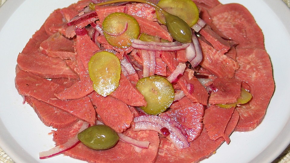 Pikanter Zungensalat Von Naschkatzecarl Chefkoch 