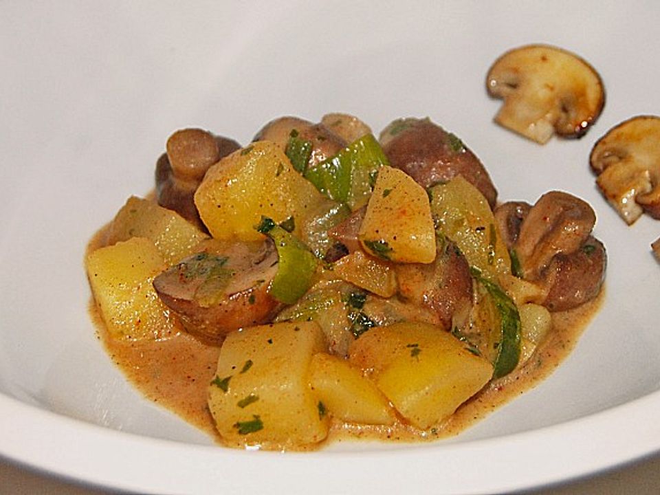 Kartoffel - Pilz - Gulasch| Chefkoch