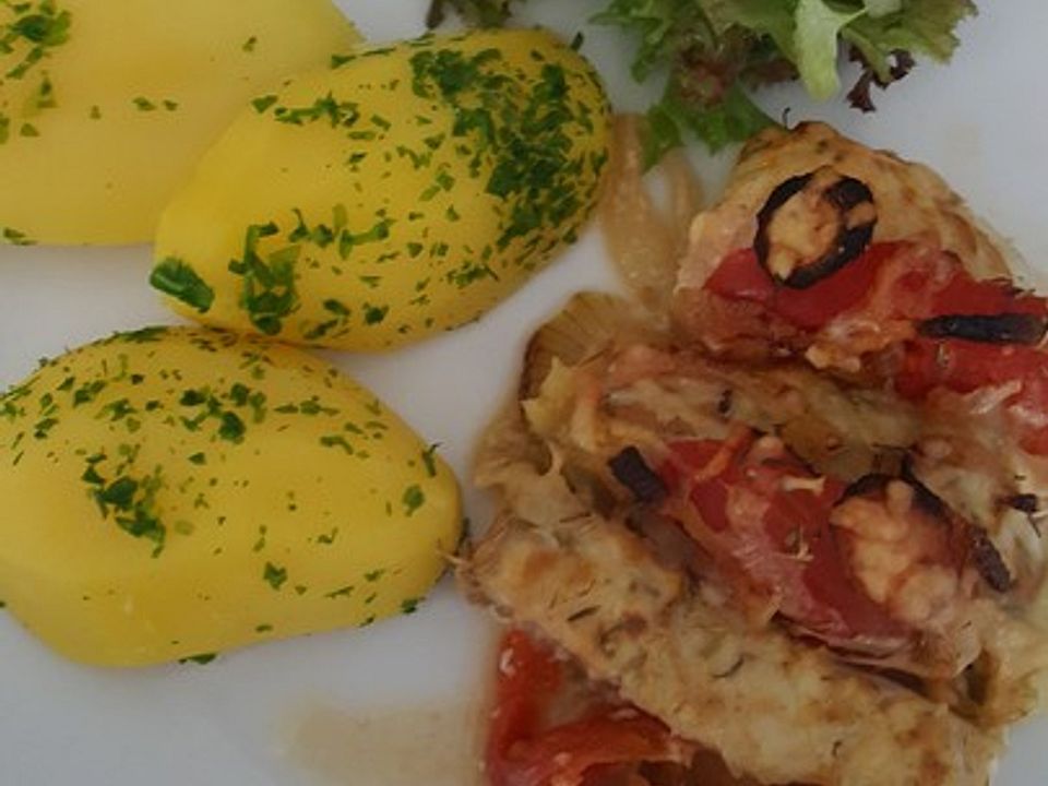 Tomaten-Seelachs von ingwe | Chefkoch