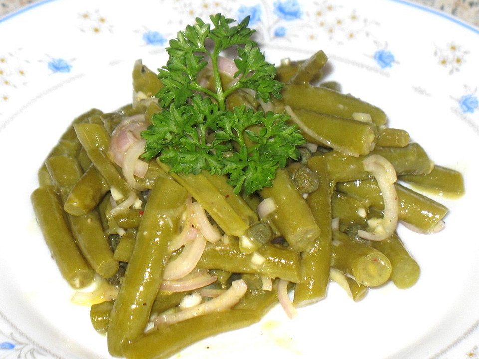 Grüne Bohnen Salat mit French Dressing von Kaktusfeige1989 Chefkoch