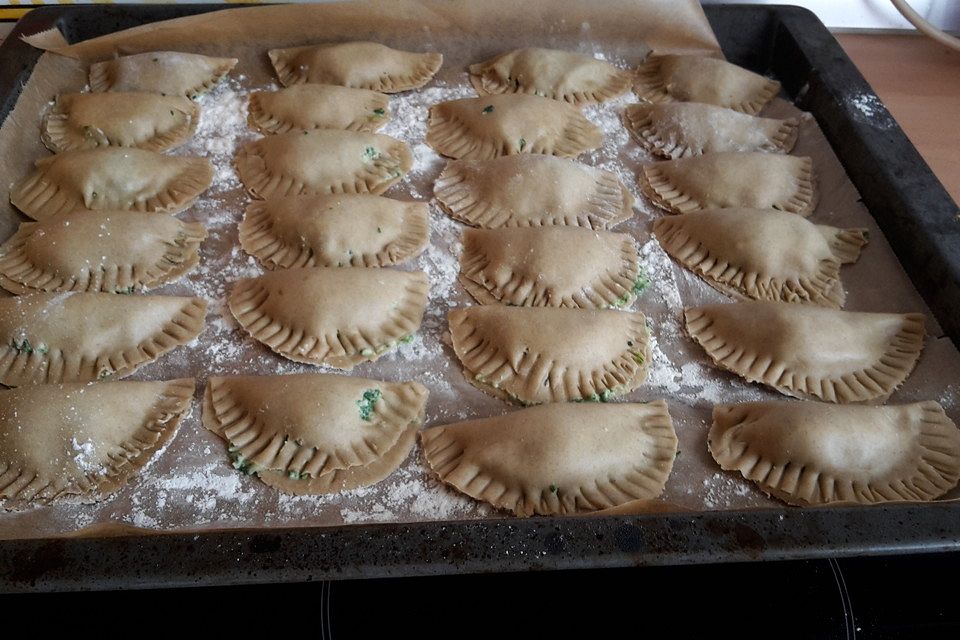 Südtiroler Schlutzkrapfen