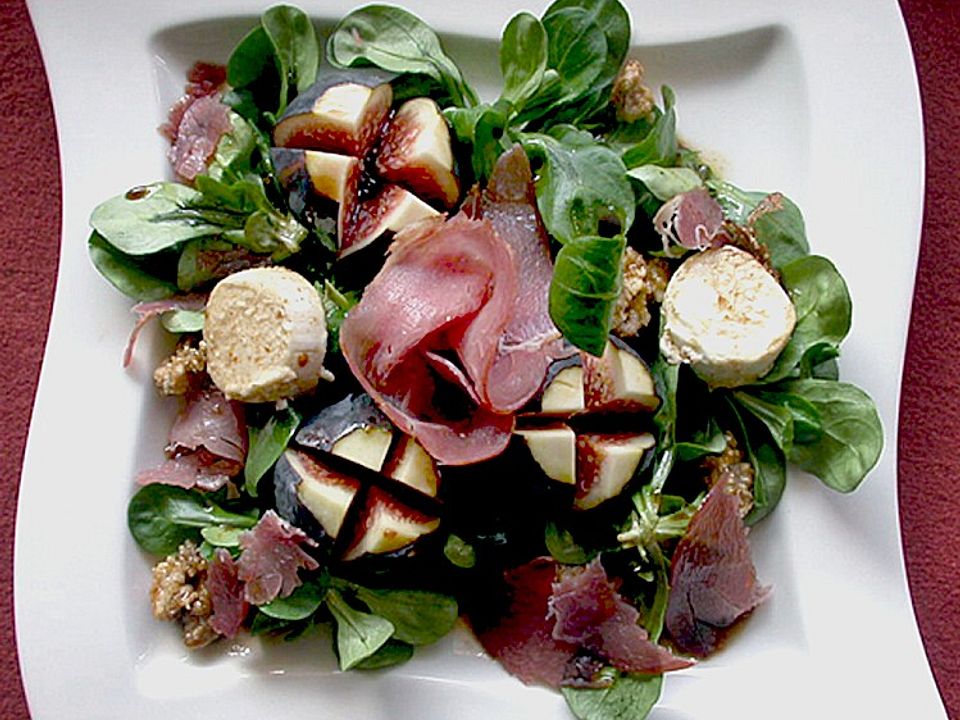 Feldsalat Mit Ziegenkase Einmal Ganz Anders Chefkoch