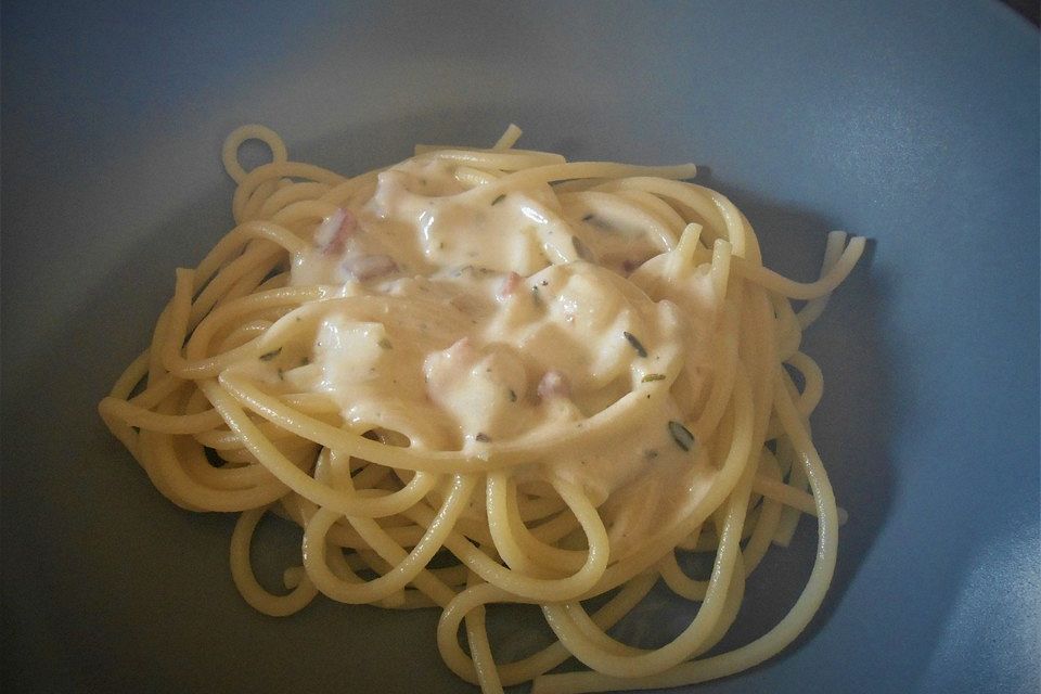 Spaghetti alla panna