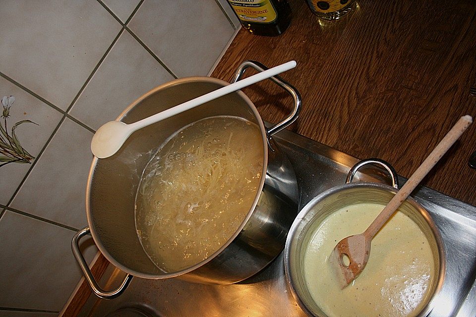 Spaghetti alla panna