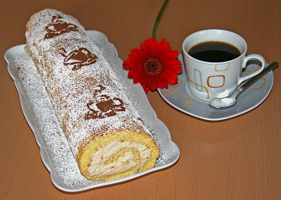 Creme Biskuitrolle Rezepte Chefkoch 