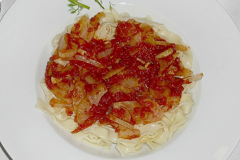 Spaghetti al finocchio