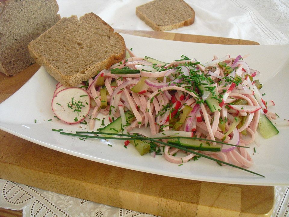 Sommerlicher Wurstsalat von Azoren| Chefkoch