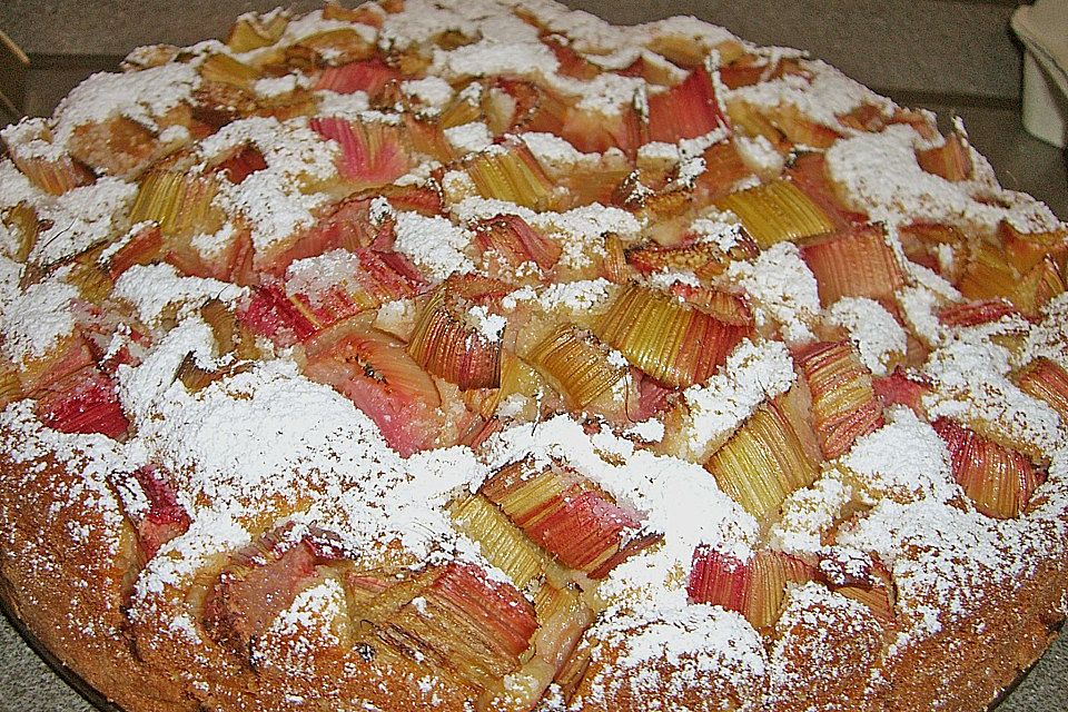 Rhabarberkuchen