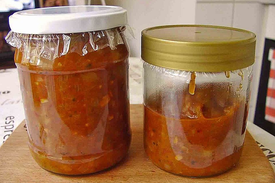 Zucchini - Apfel - Chutney