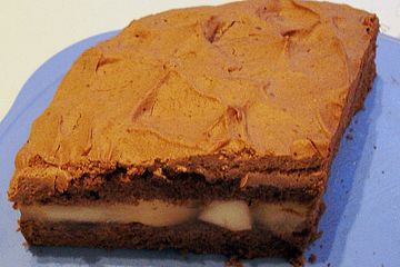 Schoko - Birnen - Torte