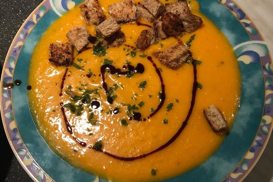 Butternut - Kürbis - Suppe