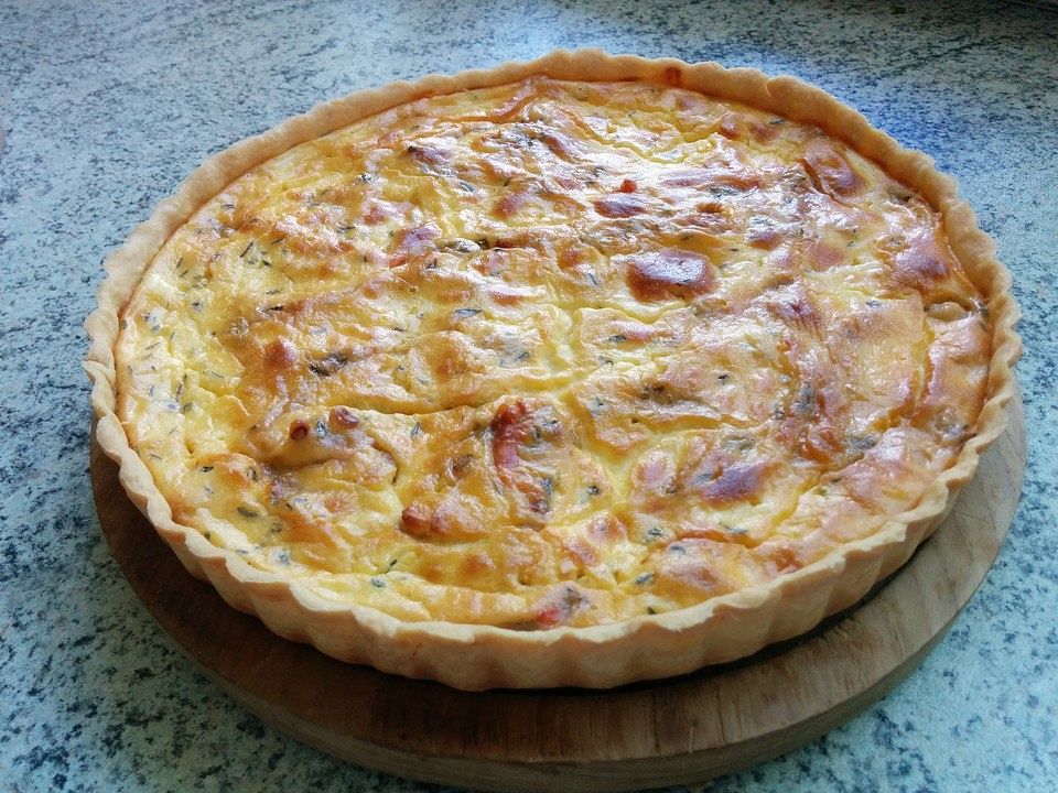 Quiche mit Meeresfrüchten und Lachs von duffelino| Chefkoch