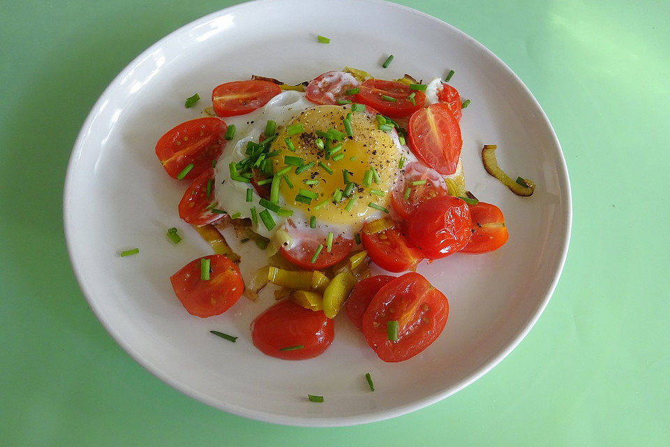 Eier - Tomaten - Pfanne