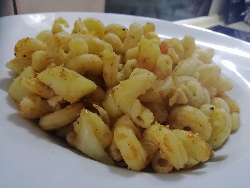 Nudeln mit Kartoffeln und Dörrfleisch von Wasserturm| Chefkoch