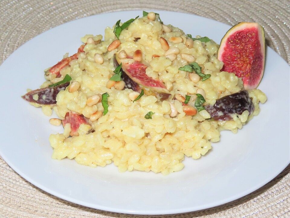 Feigen Risotto mit von Nessiezg Chefkoch