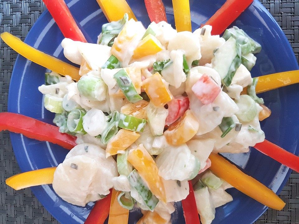 Leichter Kartoffelsalat mit Paprika| Chefkoch