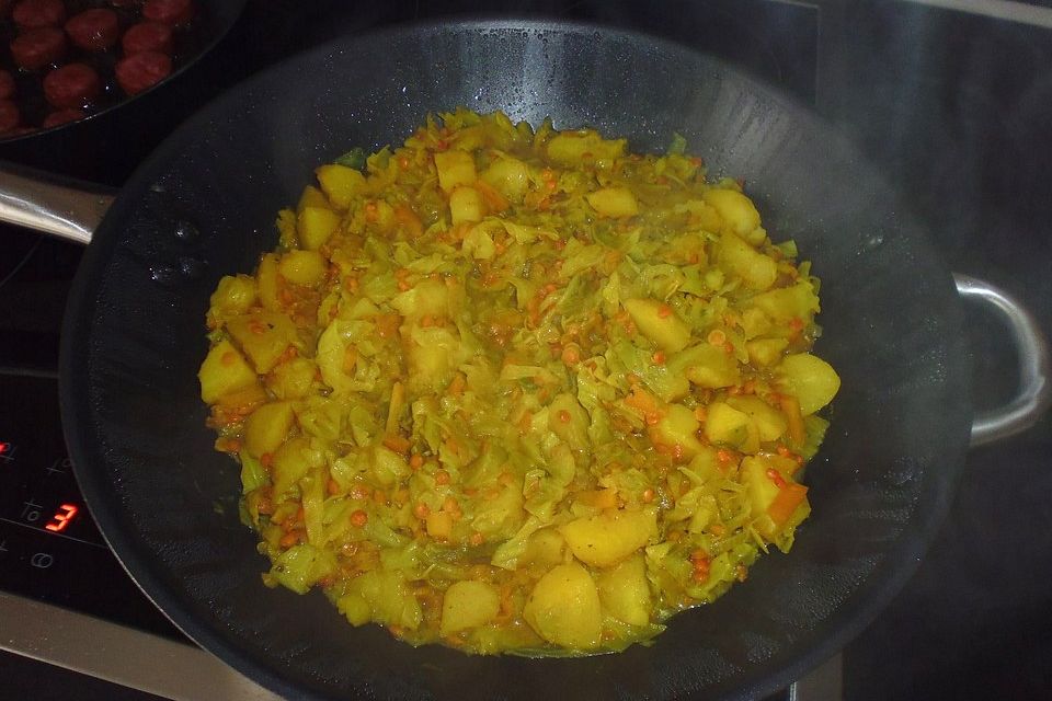 Jaromakohl - Curry