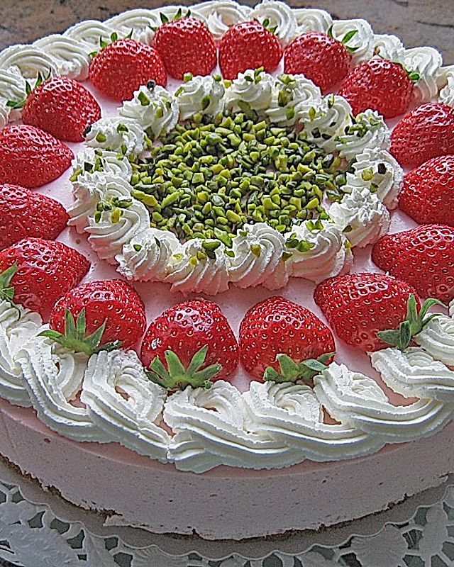 Jannes Erdbeer - Mascarpone - Torte