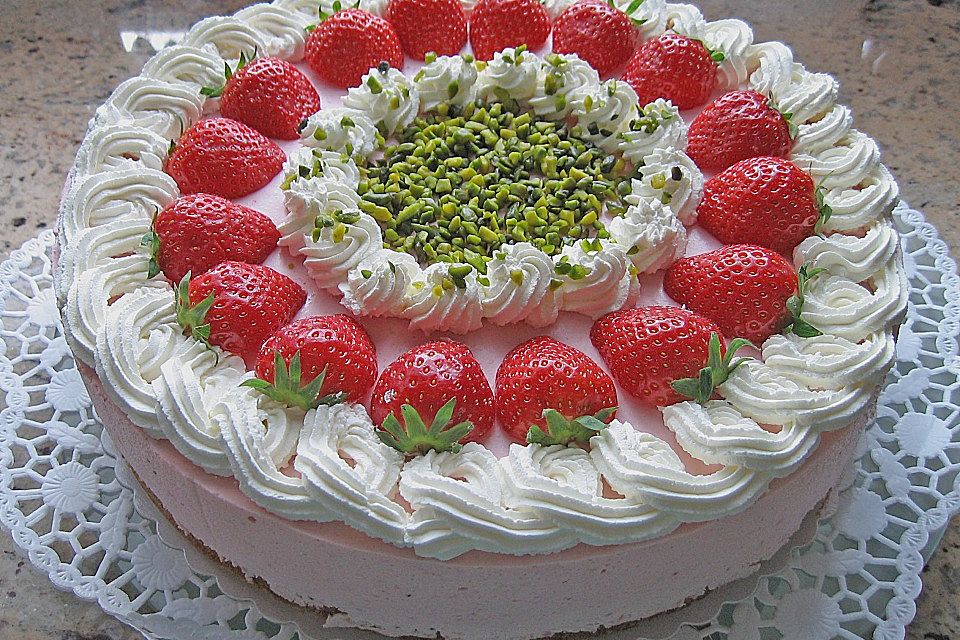 Jannes Erdbeer - Mascarpone - Torte