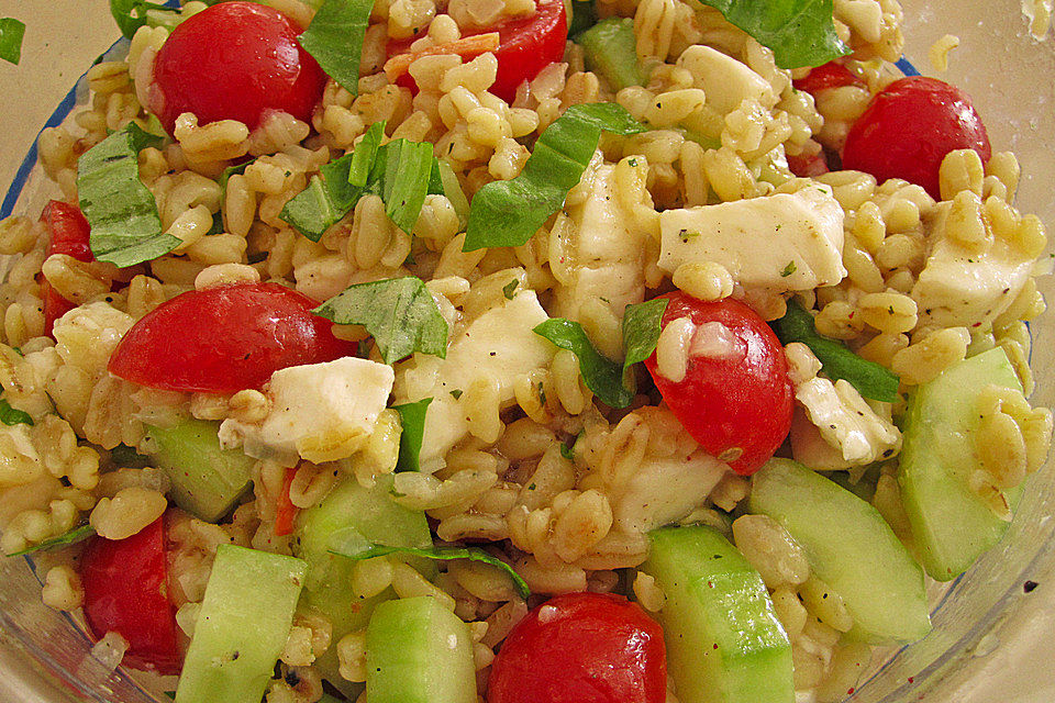 Tomaten - Mozzarella - Salat