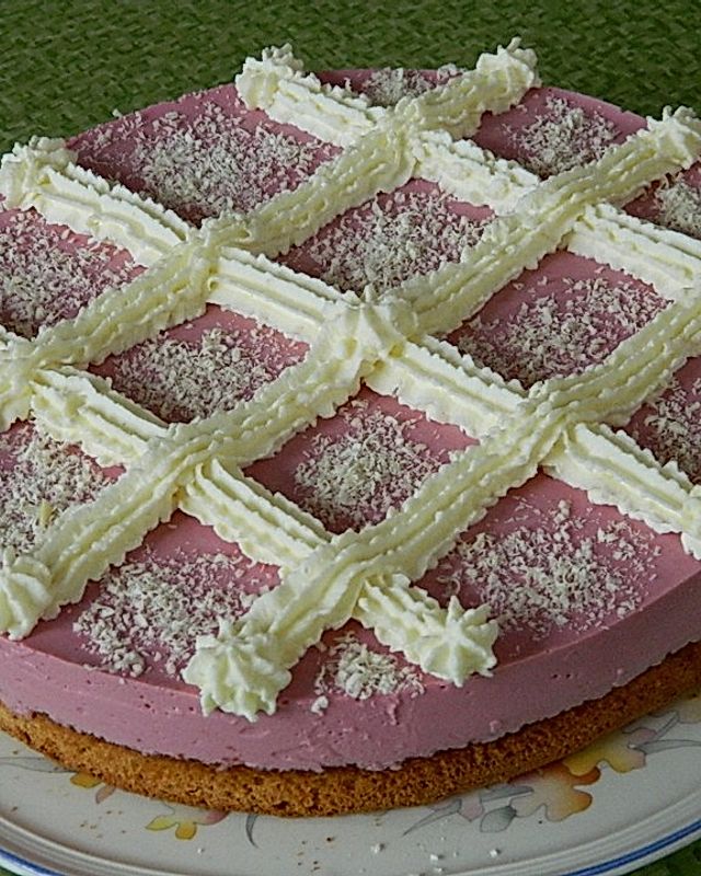 Himbeerquark - Torte