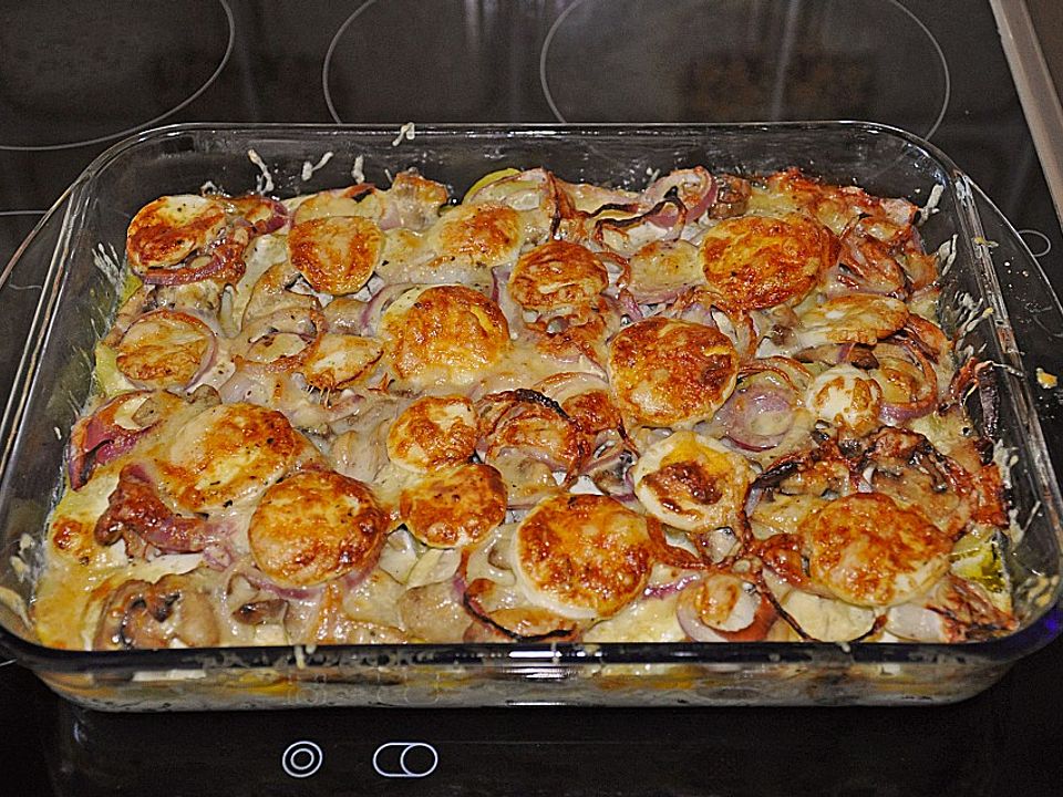 Kartoffel - Pilz - Auflauf von Ragazza311| Chefkoch