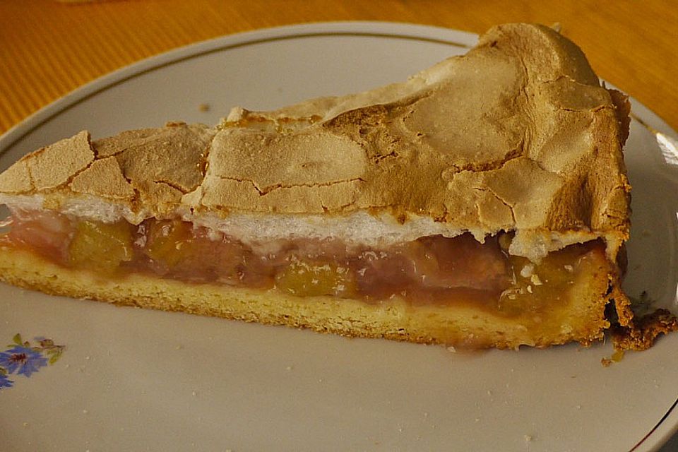 Rhabarber-Baiser-Kuchen