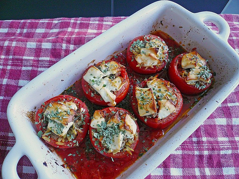 Gefüllte Tomaten auf griechische Art von ace-muc| Chefkoch