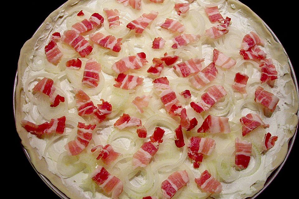 Elsässer Flammekuchen