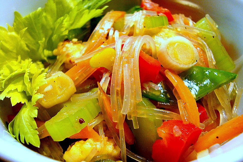 Thai - Glasnudelsalat...Yam Woon Sen