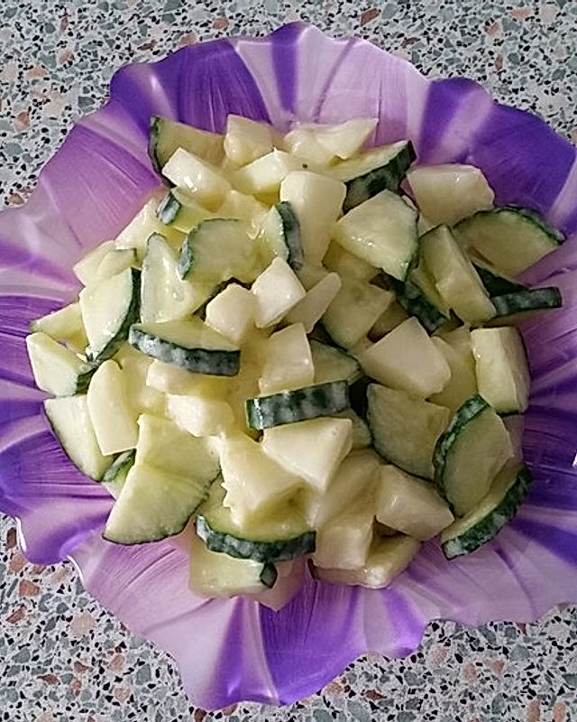 Gurken - Melonen - Salat