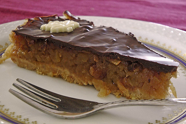 Apfel - Schoko - Torte ohne Boden| Chefkoch