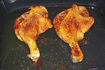 Entenkeule Niedrigtemperatur Mit Pfifferlings Rahm Kartoffeln Von Salomee Chefkoch