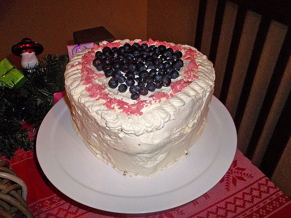 Heidelbeer - Torte mit Frischkäse| Chefkoch Heidelbeer - Torte mit Frischkäse| Chefkoch