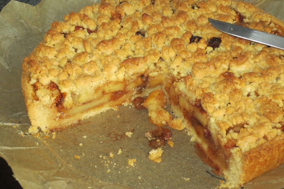 Beates bester Apfelstreusel