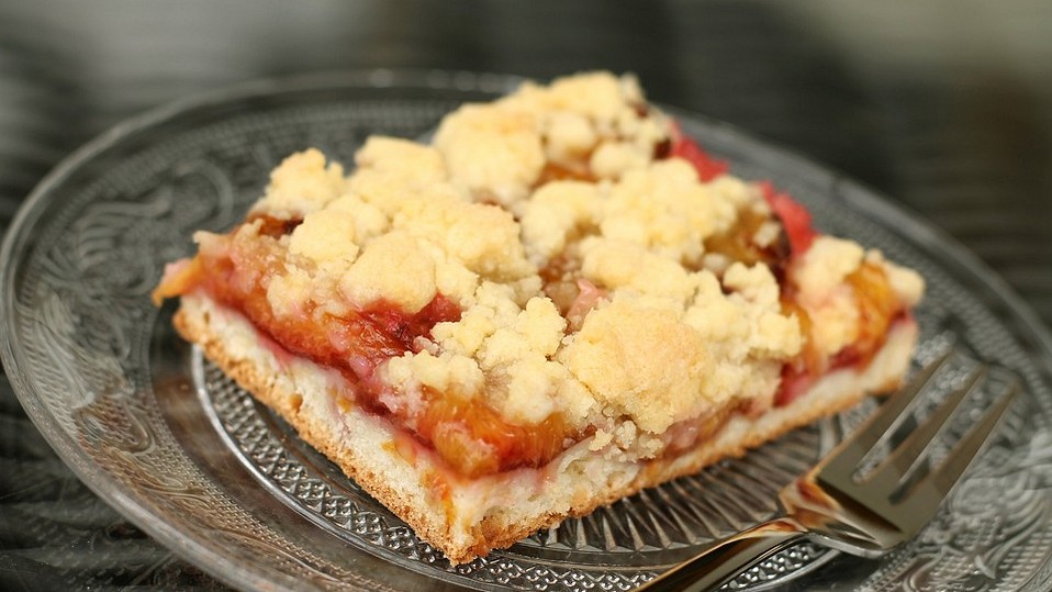 Pflaumenkuchen aus Quarkölteig mit Streuseln von Anne_23