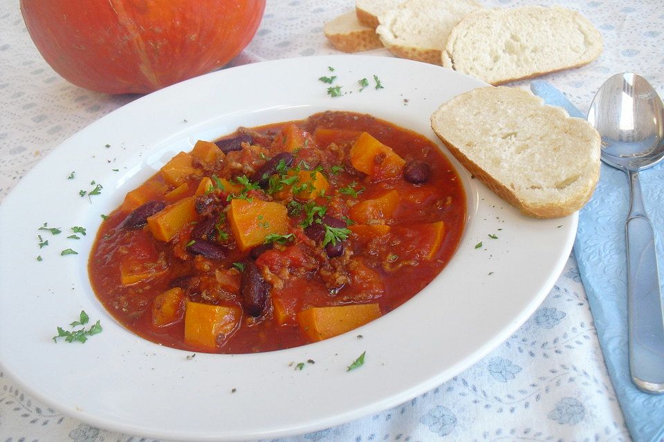 Chili con Kürbis