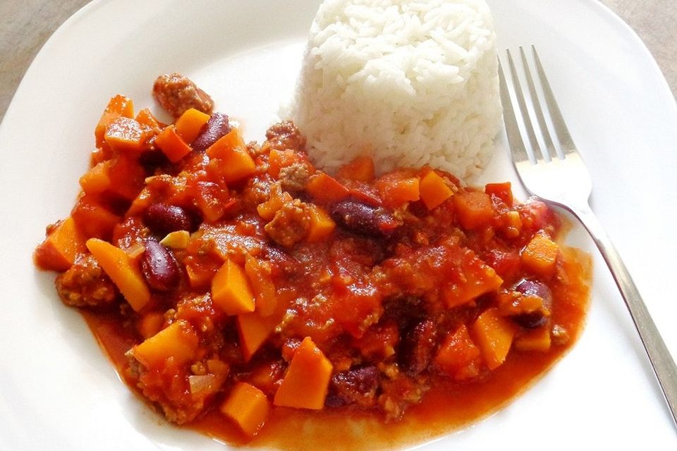 Chili con Kürbis