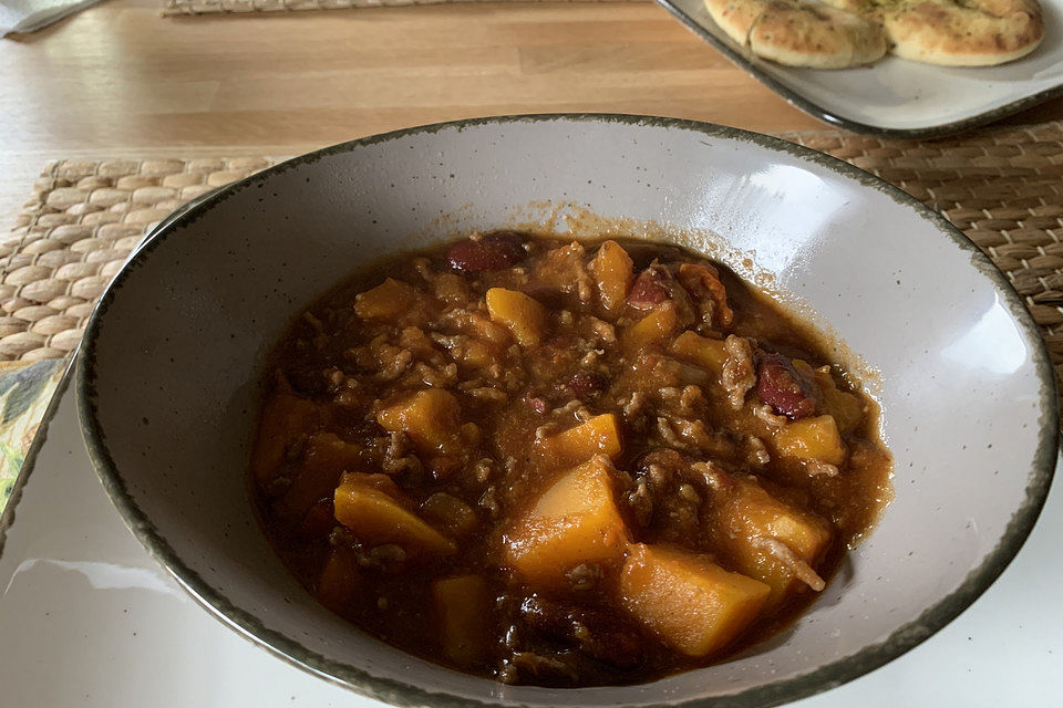 Chili con Kürbis