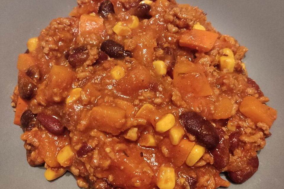 Chili con Kürbis