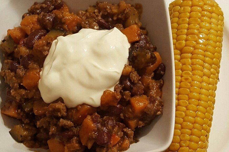 Chili con Kürbis