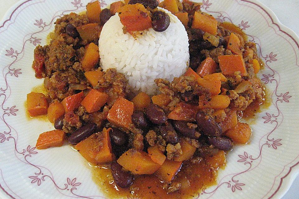 Chili con Kürbis