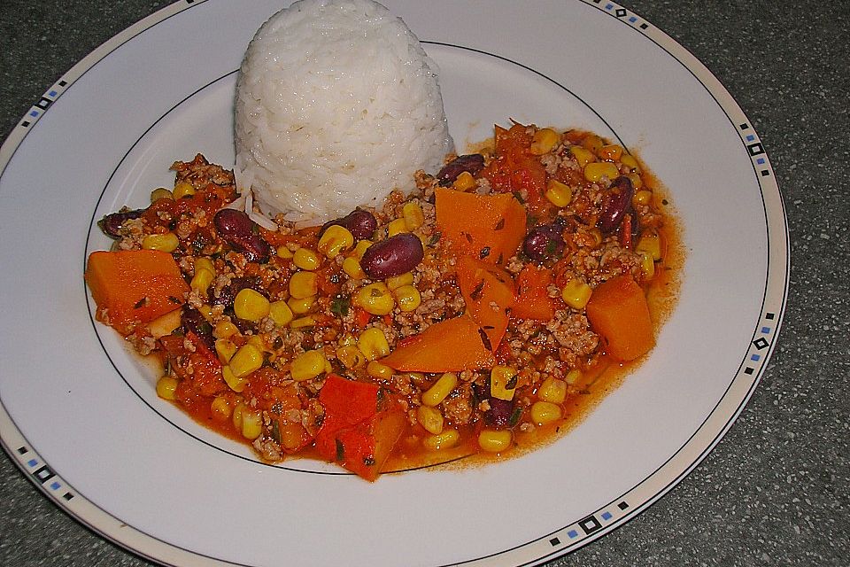 Chili con Kürbis