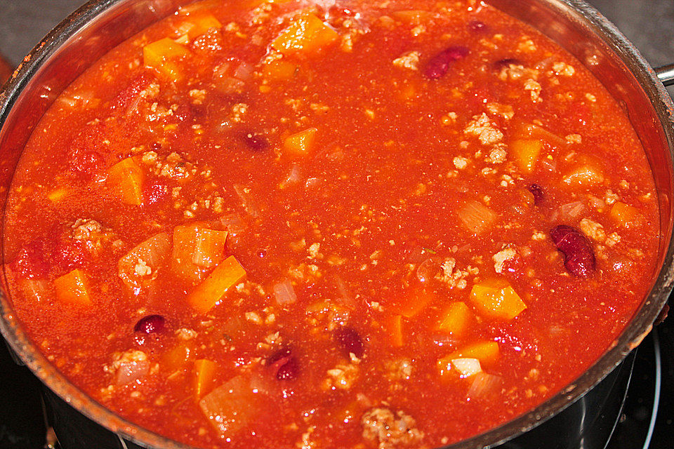 Chili con Kürbis