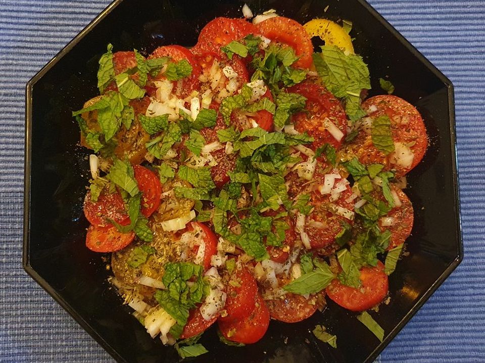 Tomatensalat mit Minze von 241970| Chefkoch